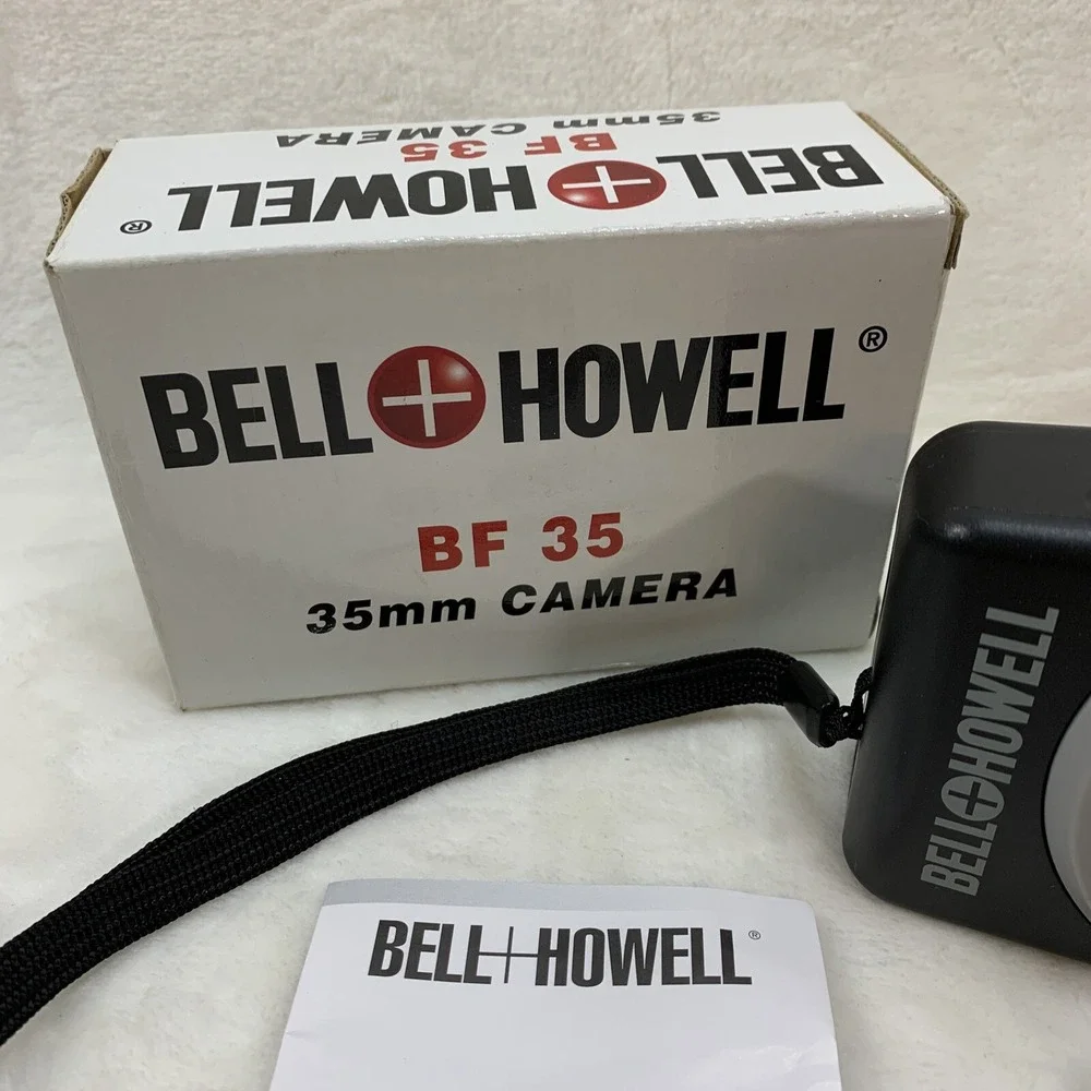 New Bell‎ Howell BF 35 Big Finder 35mm Camera Redeye reduction auto focus flash